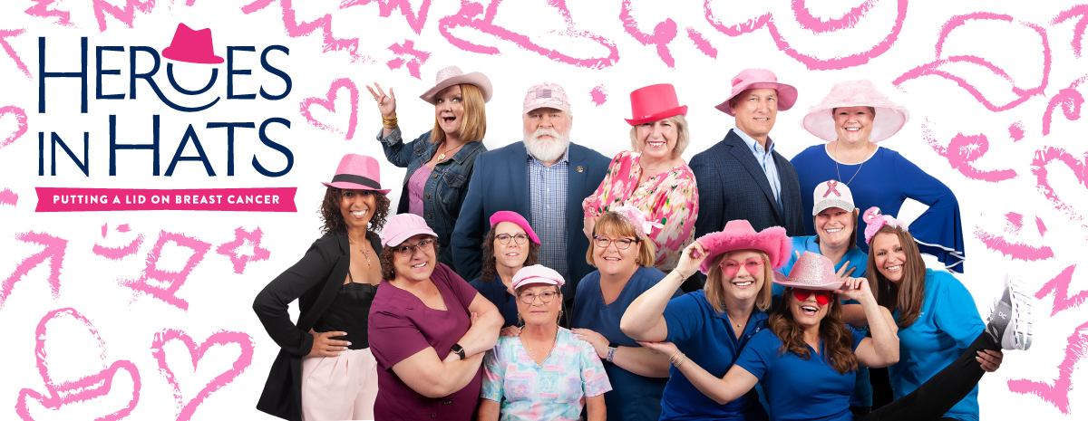 Heroes in Hats - Putting a Lid on Breast Cancer!